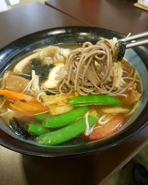 味噌汤荞麦面
