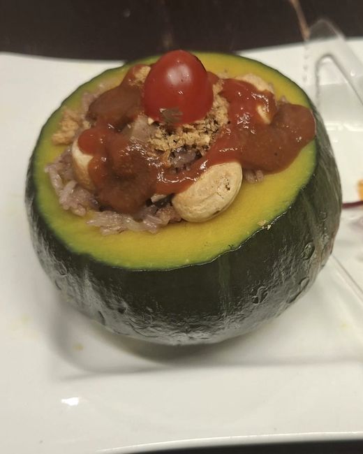 南瓜糯米饭